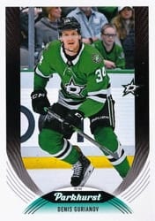 2020-21 Parkhurst Base Set Denis Gurianov #61 card