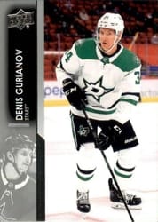 2021-22 Upper Deck Base Set Denis Gurianov #59 card