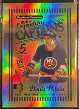 2023-24 Parkhurst Champions Legendary Captains Denis Potvin #LC-9 card