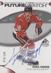 2020-21 SP Signature Edition Legends Base Set Denis Savard #367 card