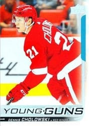 2018-19 Upper Deck Base Set Dennis Cholowski #231 card