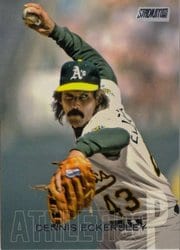 2018 Stadium Club Base Set Dennis Eckersley #176 card
