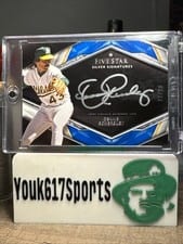2022 Topps Five Star Silver Signatures Dennis Eckersley #SS-DE card