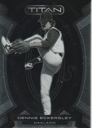 2023 Panini Chronicles Titan Dennis Eckersley #21 card