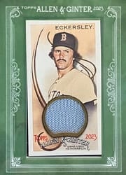 2023 Topps Allen & Ginter Framed Mini Relics Dennis Eckersley #MFR-DE card