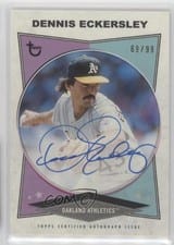 2023 Topps Brooklyn Collection Autographs Dennis Eckersley #AC-DE card