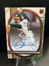 2025 Topps Museum Collection Archival Autographs Dennis Eckersley #AA-DE card