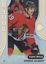 2019-20 Upper Deck Synergy Base Set Dennis Gilbert #75 card