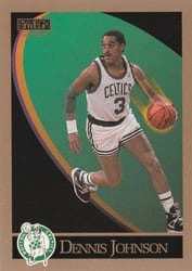 1990-91 SkyBox Base Set Dennis Johnson #16 card