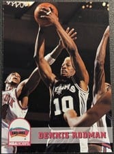 1993-94 Hoops Base Set Dennis Rodman #405 card