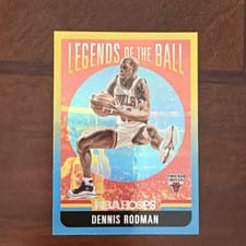 2020-21 Hoops Legends of the Ball Dennis Rodman #11 card