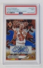 2023-24 Panini Phoenix Fuego Autographs Dennis Rodman #FA-DRM card