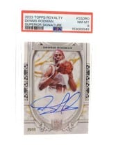 2023-24 Topps Royalty Superior Signatures Dennis Rodman #SS-DRO card