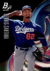 2018 Bowman Platinum Top Prospects Dennis Santana #TOP-27 card