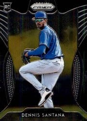 2019 Panini Prizm Base Set Dennis Santana #181 card