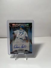 2019 Panini Prizm Rookie Autographs Dennis Santana #RA-DS card