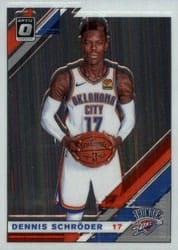 2019-20 Donruss Optic Base Set Dennis Schroder #133 card