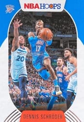 2020-21 Hoops Base Set Dennis Schroder #65 card