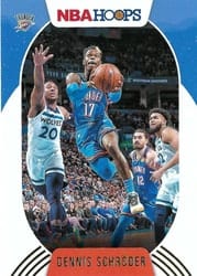 2020-21 Hoops Winter Base Set Dennis Schroder #65 card