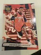 2021 Panini Court Kings Dennis Schroder #61 card