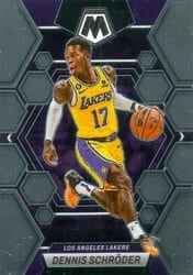 2022-23 Panini Mosaic Base Set Dennis Schroder #23 card