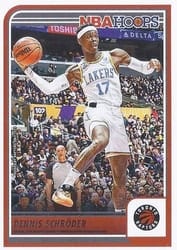 2023-24 Hoops Base Set Dennis Schroder #77 card