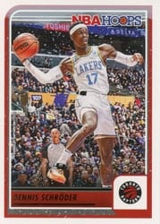 2023-24 Hoops Winter Base Set Dennis Schroder #77 card
