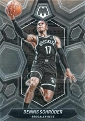 2023-24 Panini Mosaic Base Set Dennis Schroder #148 card