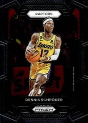 2023-24 Panini Prizm Base Set Dennis Schroder #265 card