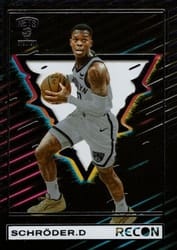 2023-24 Panini Recon Base Set Dennis Schroder #1 card