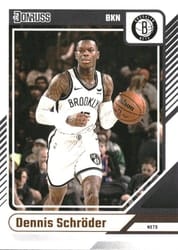 2024-25 Donruss Base Set Dennis Schroder #152 card