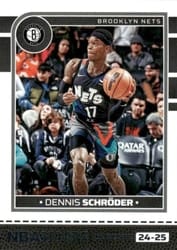 2024-25 Hoops Base Set Dennis Schroder #60 card