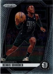2024-25 Panini Prizm Base Set Dennis Schroder #218 card