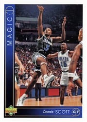 1993-94 Upper Deck Base Set Dennis Scott #43 card