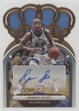 2022-23 Panini Crown Royale Crown Autographs Dennis Scott #CA-DNS card