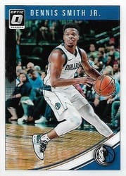2018-19 Donruss Optic Base Set Dennis Smith Jr. #10 card