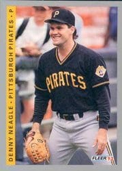 1993 Fleer Base Set Denny Neagle #503 card