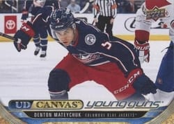 2024-25 Upper Deck UD Canvas Denton Mateychuk #C347 card