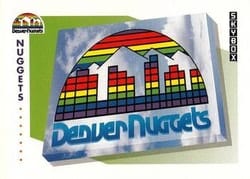 1991-92 SkyBox Base Set Denver Nuggets #357 card