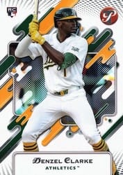 2025 Topps Pristine Base Set Denzel Clarke #51 card