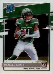 2020 Donruss Optic Base Set Denzel Mims #173 card