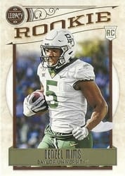 2020 Panini Legacy Base Set Denzel Mims #199 card