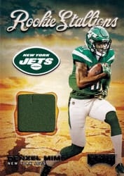 2020 Panini Playoff Rookie Stallions Denzel Mims #RS-23 card