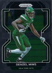 2021 Panini Prizm Base Set Denzel Mims #85 card