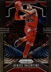 2019-20 Panini Prizm Base Set Denzel Valentine #66 card