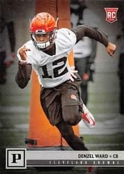 2018 Panini Base Set Denzel Ward #302 card