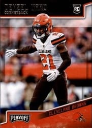 2018 Panini Playoff Base Set Denzel Ward #241 card