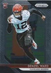 2018 Panini Prizm Base Set Denzel Ward #241 card
