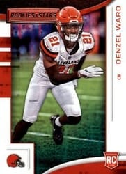 2018 Panini Rookies & Stars Base Set Denzel Ward #141 card