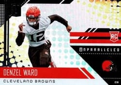 2018 Panini Unparalleled Base Set Denzel Ward #202 card